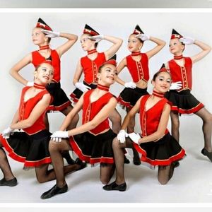 Girls Flight Attendant Dance or Halloween Costume